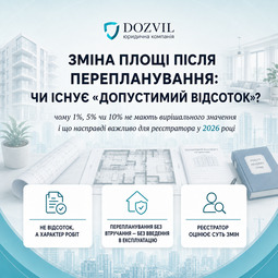 Изменение площади недвижимости после перепланировки: су...