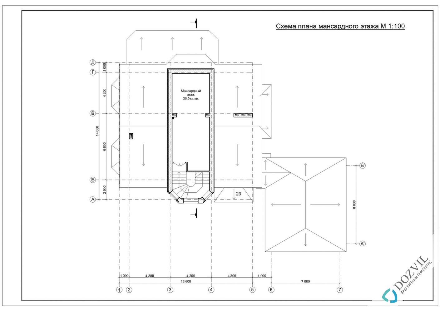 Узаконить реконструкцию > Реконструкция дома с общей площадью до 500 квадратных метров > 2 этап - Разработка эскиза намерений строительства